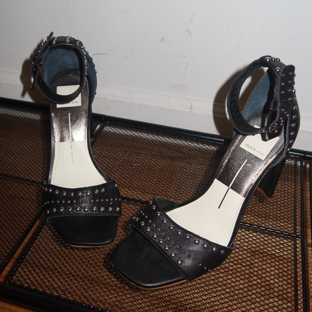 Dolce Vita Studded Black Heel